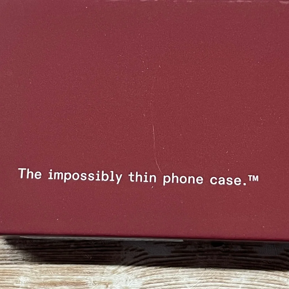 Latercase Pixel 9 Pro Crimson Impossibly Thin Phone Case Featherweight Open Box